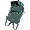 imageReebok Unisex Crossbody Sling Bags  Compact Convertible Strap Cross Body Bag Travel Sling Bag  Gym ampamp Travel Essential Size One Size Cosmos BlackMikayla Green