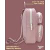 imageReebok Unisex Crossbody Sling Bags  Compact Convertible Strap Cross Body Bag Travel Sling Bag  Gym ampamp Travel Essential Size One Size Cosmos BlackMikayla Ashen Lilac