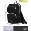 imageReebok Unisex Crossbody Sling Bags  Compact Convertible Strap Cross Body Bag Travel Sling Bag  Gym ampamp Travel Essential Size One Size Cosmos BlackMikayla Black