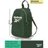 imageReebok Womens Backpack  Zipper Closure Mini Lightweight Backpack Purse for Women  Everyday Bag ampamp Travel Bag for Women Sydney Black With Rose Gold LogoReagan Green