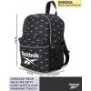 imageReebok Womens Backpack  Zipper Closure Mini Lightweight Backpack Purse for Women  Everyday Bag ampamp Travel Bag for Women Sydney Black With Rose Gold LogoSerena Black Print