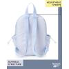imageReebok Womens Backpack  Zipper Closure Mini Lightweight Backpack Purse for Women  Everyday Bag ampamp Travel Bag for Women Sydney Black With Rose Gold LogoSerena Blue