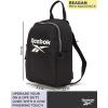 imageReebok Womens Backpack  Zipper Closure Mini Lightweight Backpack Purse for Women  Everyday Bag ampamp Travel Bag for Women Sydney Black With Rose Gold LogoReagan Black