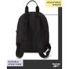imageReebok Womens Backpack  Zipper Closure Mini Lightweight Backpack Purse for Women  Everyday Bag ampamp Travel Bag for Women Sydney Black With Rose Gold LogoReagan Black