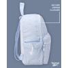 imageReebok Womens Backpack  Zipper Closure Mini Lightweight Backpack Purse for Women  Everyday Bag ampamp Travel Bag for Women Sydney Black With Rose Gold LogoSerena Blue