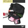 imageReebok Womens Backpack  Zipper Closure Mini Lightweight Backpack Purse for Women  Everyday Bag ampamp Travel Bag for Women Sydney Black With Rose Gold LogoSydney Black With Rose Gold Logo