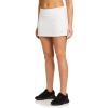 imageReebok Womens Break Point Skort  Athletic Performance Skirt with Builtin ShortsStark White