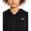 imageReebok Womens Cozy French Terry FullZip Hooded SweatshirtBlack