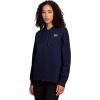 imageReebok Womens Cozy French Terry FullZip Hooded SweatshirtDark Sapphire