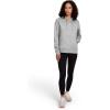 imageReebok Womens Cozy French Terry FullZip Hooded SweatshirtGrey Heather