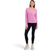 imageReebok Womens Glow Long Sleeve TopCrocus Heather