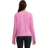 imageReebok Womens Glow Long Sleeve TopCrocus Heather