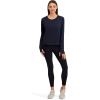 imageReebok Womens Glow Long Sleeve TopDark Sapphire
