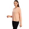 imageReebok Womens Glow Long Sleeve TopPapaya Punch Heather