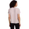 imageReebok Womens Glow Short Sleeve Crop Top TShirtAshes of Rose Heather