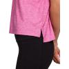 imageReebok Womens Glow Short Sleeve Crop Top TShirtRaspberry Rose Heather