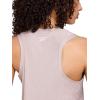 imageReebok Womens Glow Sleeveless Cropped Tank TopAshes of Rose
