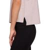imageReebok Womens Glow Sleeveless Cropped Tank TopAshes of Rose