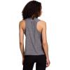 imageReebok Womens Glow Sleeveless Cropped Tank TopBlack Heather
