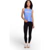 imageReebok Womens Glow Sleeveless Cropped Tank TopUltramarine Heather