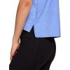 imageReebok Womens Glow Sleeveless Cropped Tank TopUltramarine Heather