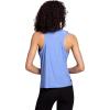 imageReebok Womens Glow Sleeveless Cropped Tank TopUltramarine Heather