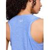 imageReebok Womens Glow Sleeveless Cropped Tank TopUltramarine Heather