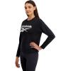 imageReebok Womens Graphic Crewneck SweatshirtBlack