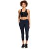 imageReebok Womens Odyssey Highrise Capri Leggings 22inch InseamDark Sapphire
