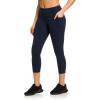 imageReebok Womens Odyssey Highrise Capri Leggings 22inch InseamDark Sapphire