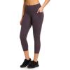 imageReebok Womens Odyssey Highrise Capri Leggings 22inch InseamSmoky Volcano