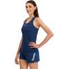 imageReebok Womens Off The Charts Slim Fit Performance Tank TopBlue Winged Teal