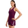 imageReebok Womens Off The Charts Slim Fit Performance Tank TopPickled Beet