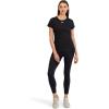 imageReebok Womens Off The Charts Slim Performance TShirtBlack Heather