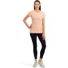 imageReebok Womens Off The Charts Slim Performance TShirtPapaya Punch Heather