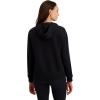 imageReebok Womens Satin Applique Graphic Hooded SweatshirtBlack