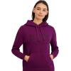 imageReebok Womens Satin Applique Graphic Hooded SweatshirtPickled Beet