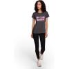 imageReebok Womens Short Sleeve Knockout Performance TShirtCharcoal Heather