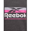 imageReebok Womens Short Sleeve Knockout Performance TShirtCharcoal Heather