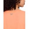 imageReebok Womens Short Sleeve Knockout Performance TShirtPapaya Punch Heather