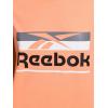 imageReebok Womens Short Sleeve Knockout Performance TShirtPapaya Punch Heather