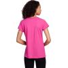 imageReebok Womens Short Sleeve Knockout Performance TShirtRaspberry Rose Heather