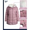 imageReebok Womens Winter Jacket  Reversible Quilted Puffer with Sherpa Fleece Lining  Parka Coat for Women S3X Plus SizeDusty Rose