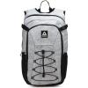 imageReebok Backpack  Lightweight Zipper Closure School Backpack ampamp Spacious Compartments  Everyday Bookbag ampamp Travel Bag Size One Size Black Jeri With Red LogoLight Heather Grey Roman