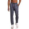 imageReebok Mens Fleece Tech Sweatpant Zippered Pockets Athletic JoggersEbony Heather