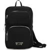 imageReebok Unisex Crossbody Sling Bags  Compact Convertible Strap Cross Body Bag Travel Sling Bag  Gym ampamp Travel Essential Size One Size Cosmos BlackMikayla Black