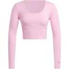 imageReebok Womens Barbie Crop Top Plus SizeAstro Rose