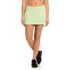 imageReebok Womens Break Point Skort  Athletic Performance Skirt with Builtin ShortsSea Foam
