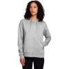 imageReebok Womens Cozy French Terry FullZip Hooded SweatshirtGrey Heather