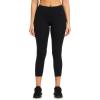 imageReebok Womens Odyssey Highrise Capri Leggings 22inch InseamBlack